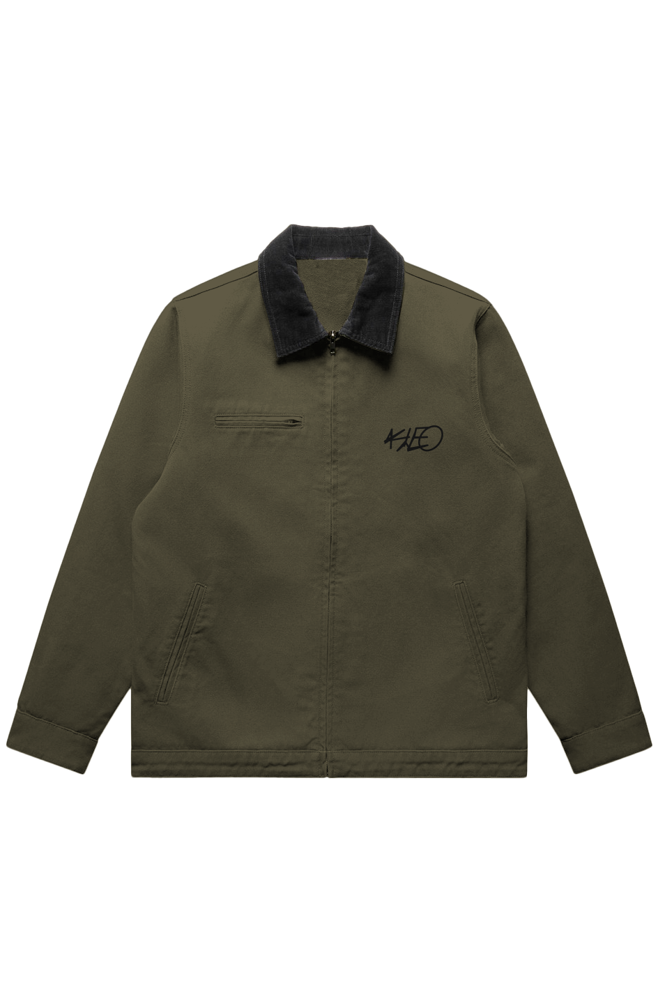 Canvas Cord Collar Jacket